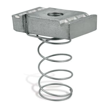 Abb B 912 1/2 DEEP CHNL SPRING NUT 1/2-13IN STL, 100PK B-912-1/2
