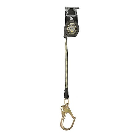 Falltech EdgeCore(TM) Self-Retracting Lifeline, Quick-Connect, Aluminum, 1 Leg(s), 420 lb Weight Capacity 84008SP3S