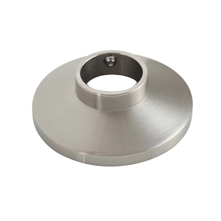 Kingston Brass Round Shower Arm Flange, Brushed Nickel K154F8