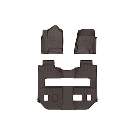 Weathertech Cocoa, Front and Rear FloorLiner HP 476071-476942IM
