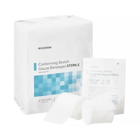 Mckesson Sterile Conforming Bandage, 2 Inch x 4-1/10 Yard, 12PK 16-017