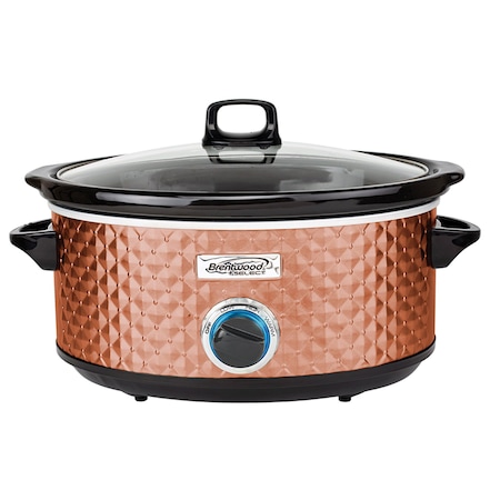 Brentwood Industries Select 7 Quart Slow Cooker in Copper SC-157C