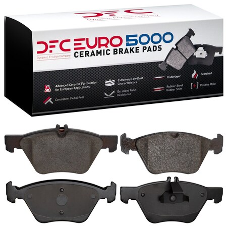 Dfc 5000 Euro Ceramic Disc Brake Pad Set,  1600-0740-00