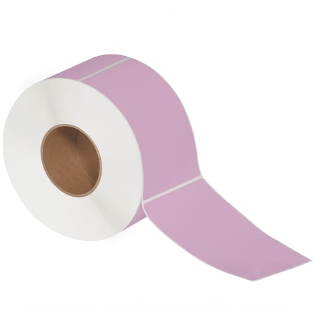 Tape Logic 4 x 6 1/2in Pink Thermal Transfer Labels THL140PK