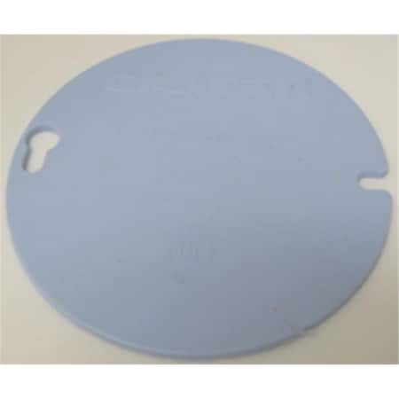 Cantex EZYKLR 4 in. PVC Round Blank Cover 45553005