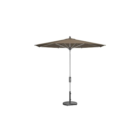 Treasure Garden 9 ft Patio Umbella, aluminum, fiberglass ribs, outdoor, Taupe UM840-SS 5461 Taupe