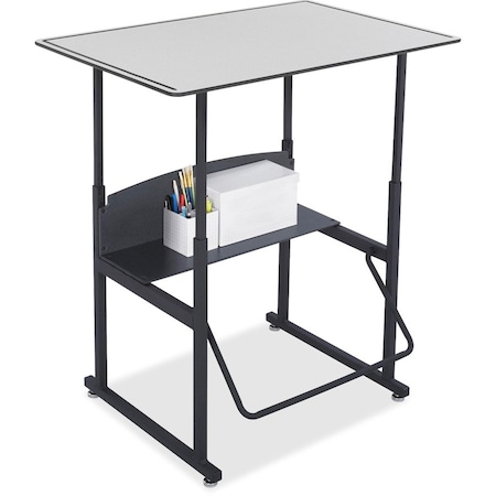 Safco Alphabetter Stand-Up Desk, 36" x 24", Grey 1208GR