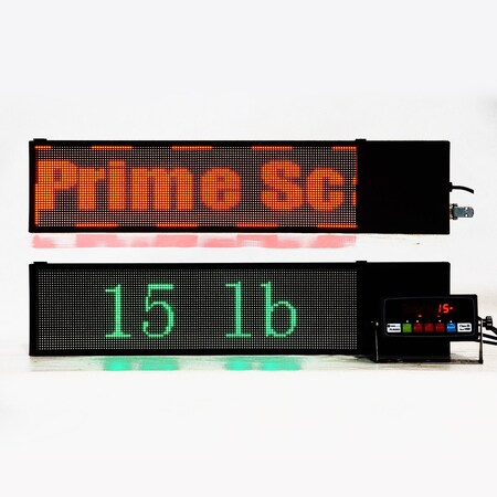 Prime Systems New Super Bright Programmable Dot Matrix LED Remote Display Score Board Indoor PS-SBD-O