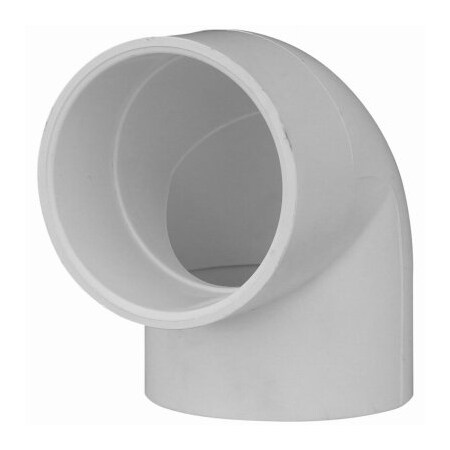 Charlotte Pipe And Foundry 2-1/2" 90Deg Sxs Elbow PVC 02300 1700HA