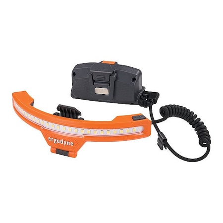 Ergodyne Orange Wide Beam Headlamp 8886 - Hard Ha 8886