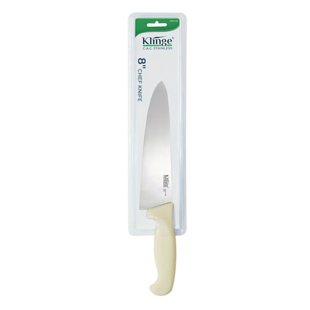 Cac Foodservice CAC Stainless Klinge Stamped Chef Knife 8 in KSCC-80