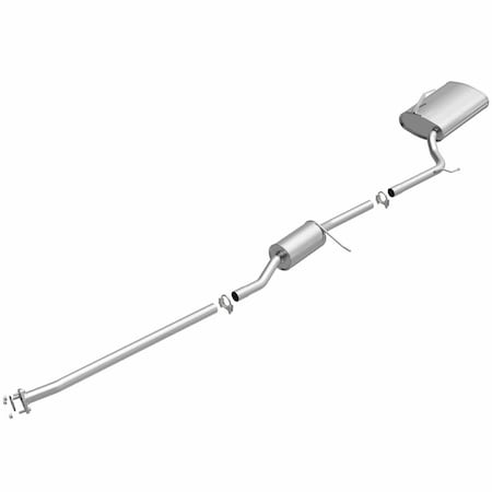 Bre Exhaust Exhaust System, Aluminized Steel; With Mufflers; 1-3/4 Inch Pipe Diameter; Single Exhaust 106-0151