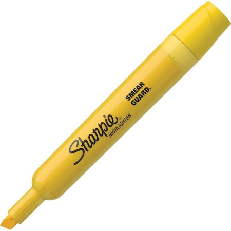 Sharpie Highlighter, Standard, Yellow, PK12 25005