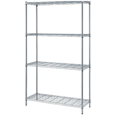 Betterbeds 1 Box Wire Shelving Unit, 30 x 18 x 72 in. BE27886