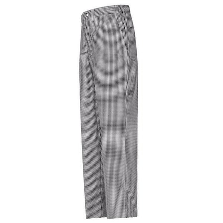 Red Kap Mns Bk/Wht Chk Cook Pant 2020BW 54 32