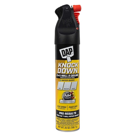 Dap Textured Spray Paint, Water Base, 25 oz 7079850010