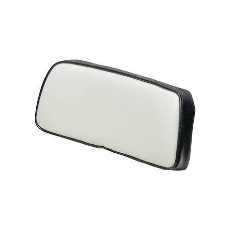 Uni Pro International Harvester 806 Backrest Cushion, Small, Black & White Vinyl 7157