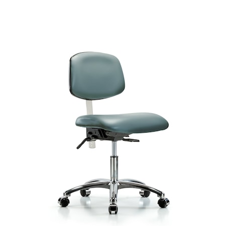 Blue Ridge Ergonomics Vinyl Clean Room Chair BR-NCR-VDHCH-CR-T1-A0-CC-8822