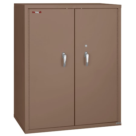 Fireking Storage Cabinet, 1 Hr Fire Rated, 44" High Tan CF4436-DTN