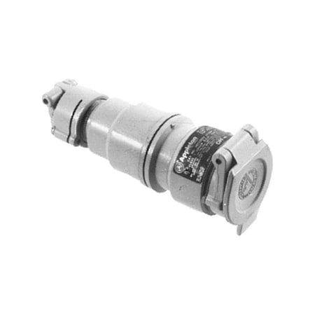 Appleton Electric StraightBladeConnector, 1hp, 20A, Gray ECCL2023