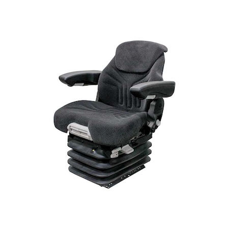 Uni Pro Allis Chalmers 8000 Series 1060 Air Suspension Seat Kit Black/Gray Fabric 6720