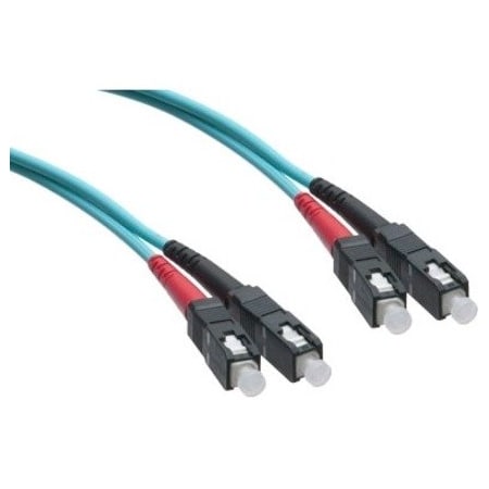 Axiom Sc/Sc 10G Multimode Duplex Om3 50/125 Fiber Optic Cable 6M - AXG94523