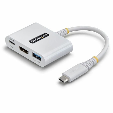 Startech.Com CONVERT A SINGLE USB-C PORT INTO HDMI, 140W PD PASS-THROUGH, AND USB-A 5GBPS WIT 168W-USBC-MULTIPORT