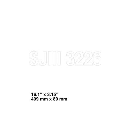 Jlg REPLACEMENT DECAL, MODEL SJIII 3226 159535
