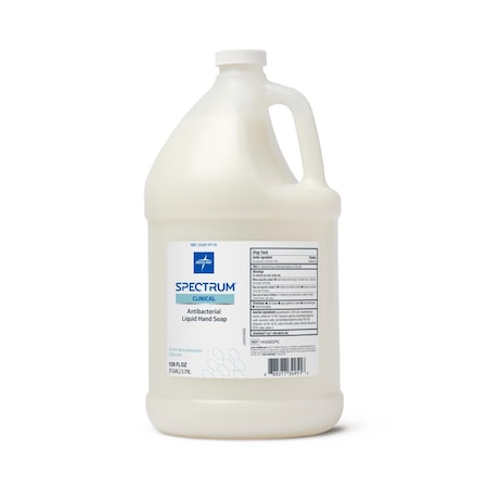 Medline Spectrum Advanced Lotion Hand Soap with Aloe Vera, Clean Scent, 1-gal. Pour Bottle, 4PK HHSPG