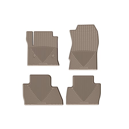 Weathertech Tan, Front, Rear, and Rear All Weather Floor Mats W309TN-W324TN-W342TN