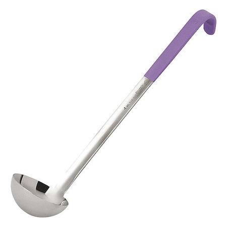 Vollrath Jacob's Pride Ladle, 13 7/16 in L, Purple 4980480