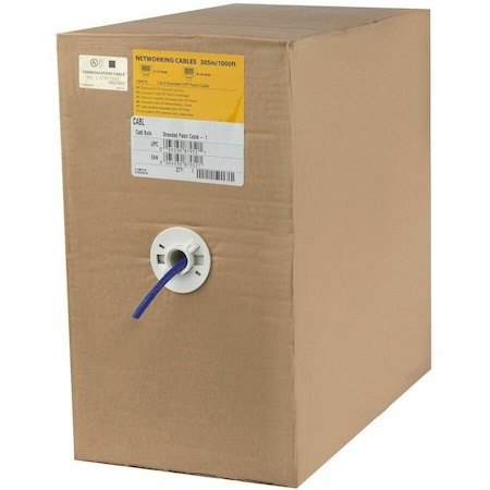 Startech.Com 1000' Bulk Cat6 Cable Blue WIRC6PATBLRL