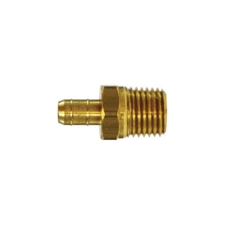 First Fitting & Fastener 3/8 X 1/4 MPT 2-BARB BRASS HOSE BARB 32153MID