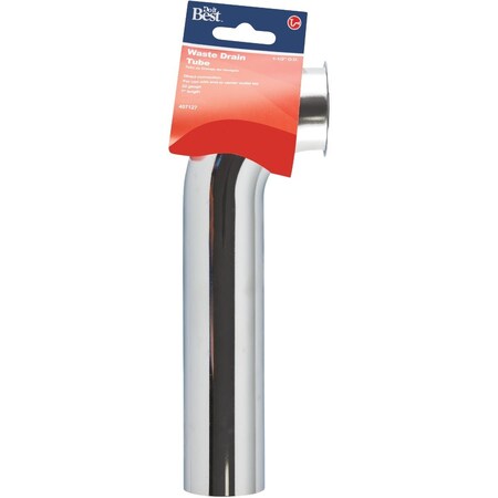 Do It Best 1-1/2''x7'' Chrome Plated 22GaugeWaste Arm IB2517ACP