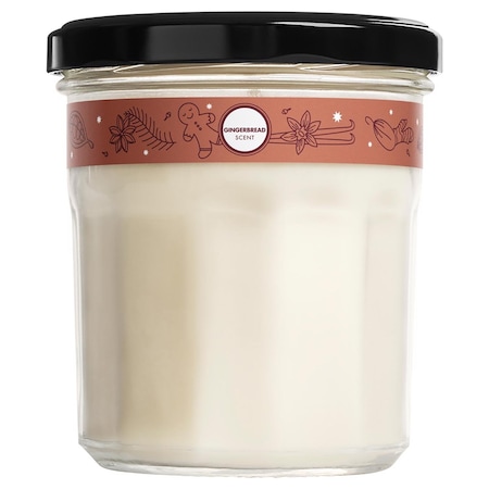 Mrs. Meyers Clean Day White Gingerbread Scent Candle Jar 7.2 oz 12018