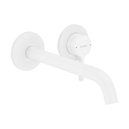 Axor One Wall-Mounted Single-Handle Faucet, 1.2 GPM in Matte White 48120701
