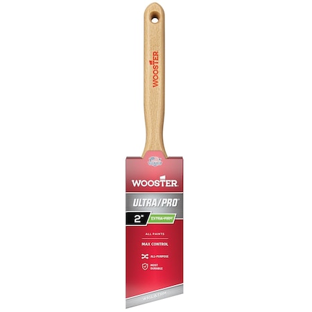 Wooster 4153 2 in. Ultra Pro Lind Beck Extra Firm Angle Sash Brush 71497143754