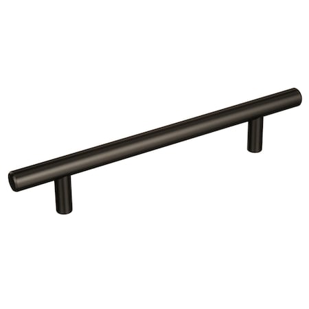 Amerock Bar Pulls 5-1/16 in 128 mm Center-to-Center Black Bronze Cabinet Pull, 10PK 10BX40517BBR