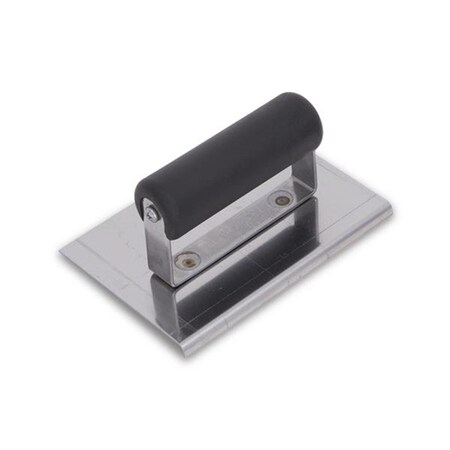 Tool 6 x 3 in. Stainless Steel Edger with Plastic Handle TO3262654