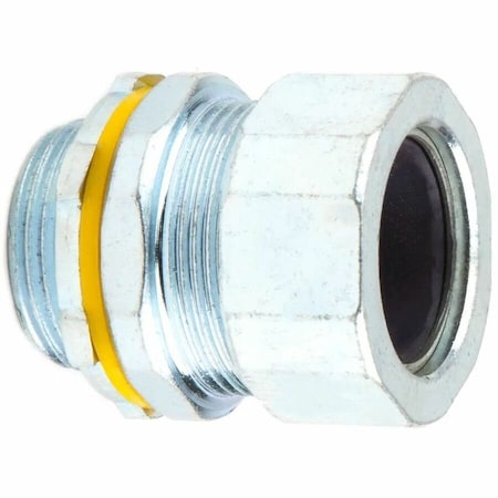 Dottie L.H. Dottie 3/4'' Steel Strain Relief Connector (Purple Grommet), 10PK SR75B850