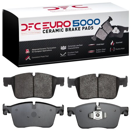 Dfc 5000 Euro Ceramic Disc Brake Pad Set,  1600-1861-00