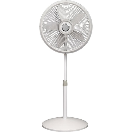 Lasko Elegance & Performance 18'' 3-Speed 38'' to 54-1/2'' H. Oscillating Pedestal Fan 1820