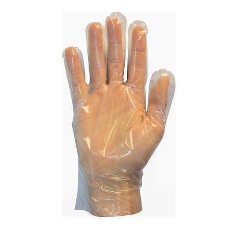 Safety Zone Microfiber Textured Strech Hybrid Gloves - Clear, Lrg - Case of 1000 GDSH-LG