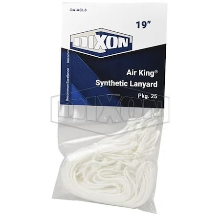 Dixon SYNTHETIC AIR KING LANYARD 19 in LONG 25 PER OA-ACL8
