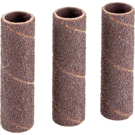 Woodstock 1/2" Dia. x 2" A/O Hard Sanding Sleeve, 60 Grit, 3PK D1415