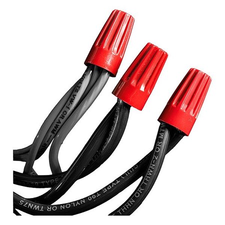 Ideal TwistOnWireConnector, Rd, Steel, 600V, PK250 30-276