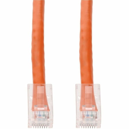 Add-On 6IN ORANGE CAT 6A PVC ETHERNET CABLE NON-BOOTED RJ-45 M/M ADD-0-5FCAT6ANB-OE