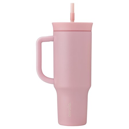 Owala 40 oz Rose Quartz BPA Free Insulated Straw Tumbler C07203