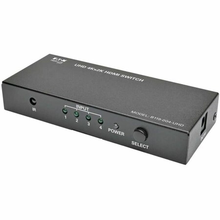 Tripp Lite 4-PORT HDMI SWITCH FOR VIDEO & AUDIO 4K X 2K UHD 60 HZ W REMOTE B119-004-UHD