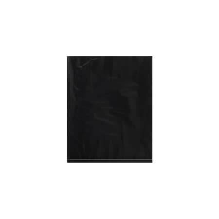 Bubblefast 1000-8 x 10'' - 2 Mil Black Flat Poly Bags, 1000PK BFPB465BK